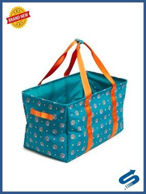 Vera Bradley Ripstop Large Car Tote Bag Lightweight Water Repellent